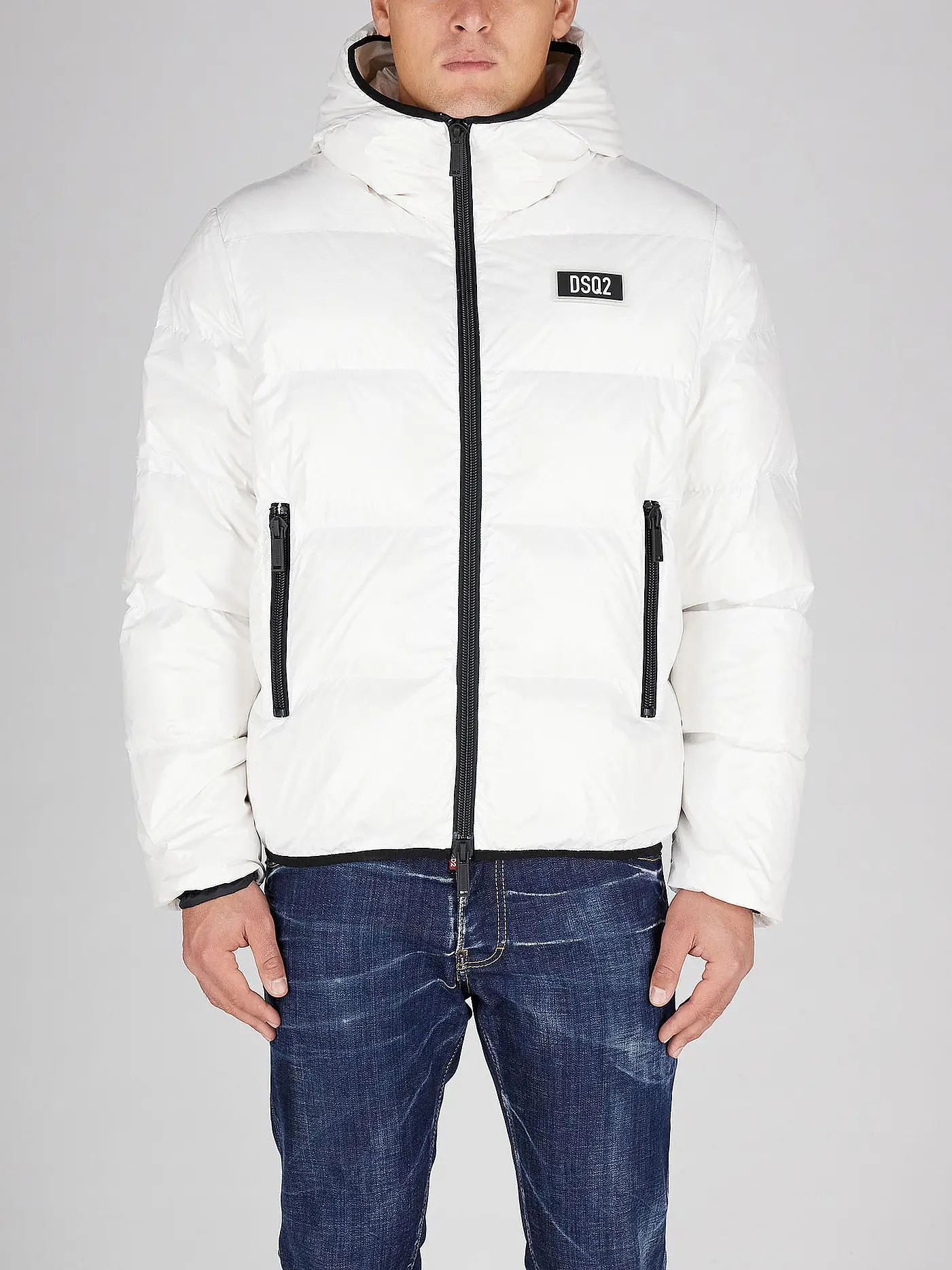 DSQUARED2 | Daunenjacke KABAN | weiss